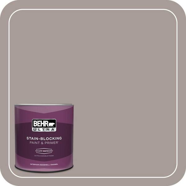 BEHR ULTRA 1 qt. #PPU17-12 Smoked Mauve Extra Durable Eggshell Enamel Interior Paint & Primer