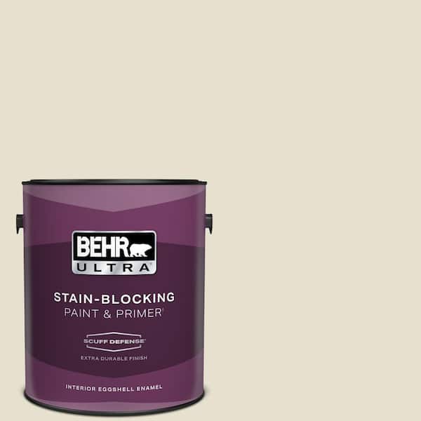 BEHR ULTRA 1 Gal. #S350-1A Cool Honeydew Extra Durable Eggshell Enamel Interior Paint and Primer