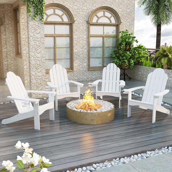 White plastic discount reclining garden chairs