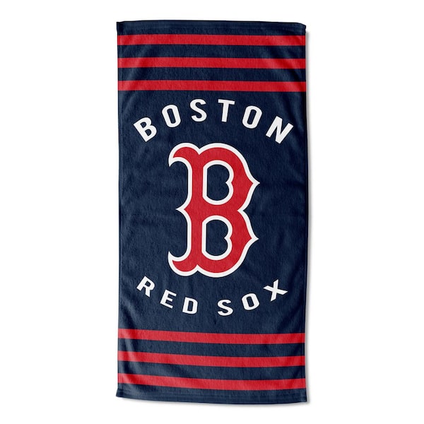 THE NORTHWEST GROUP Red Sox Stripes Multi Colored Beach Towel