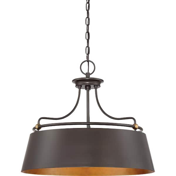 Fairview 4-Light Western Bronze Pendant