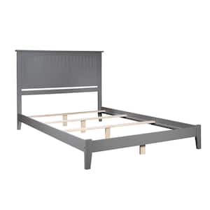 Nantucket King Traditional Bed in Grey