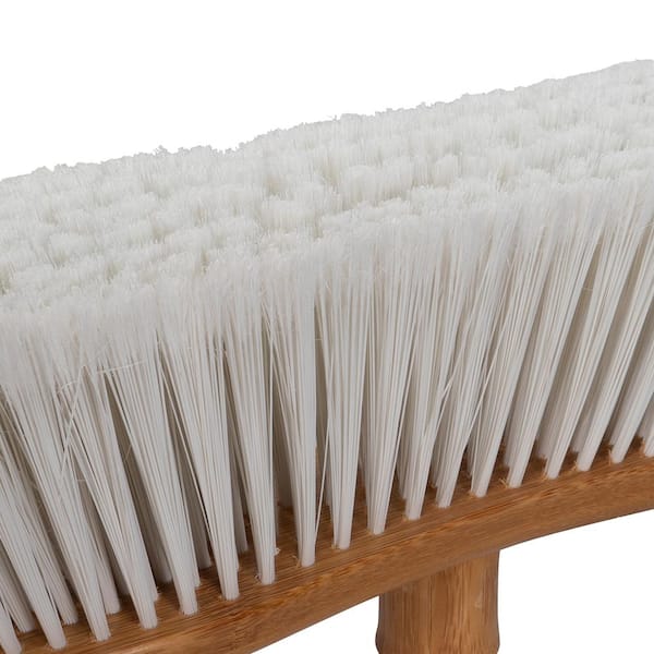 Harper Live.Love.Clean. 11.85 in. Bamboo Counter Brush and Dustpan Set for Small Debris