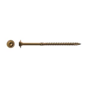 #17 x 5 in. Star Drive Round Washer Head Lag Screw (25-Pack)