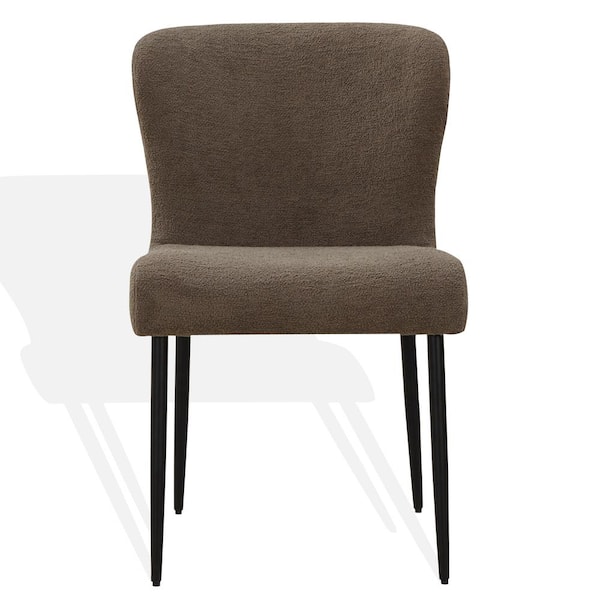 SAFAVIEH Katlynn Brown/Black 18.7 in. Wood Dining Chair