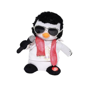 9 in. Elvis Animated and Musical Figure - Penguin, Dances and Plays 1 Song
