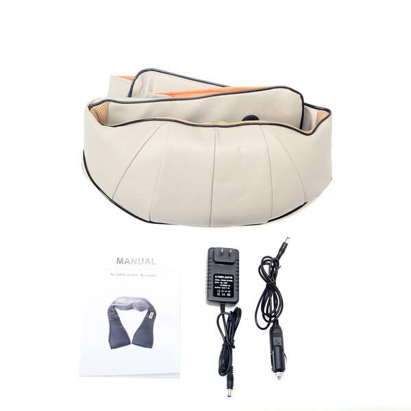 Winado Household Shoulder and Neck Massage Electric Shoulder Massager in  Khaki, 3 Speed 226398419273 - The Home Depot