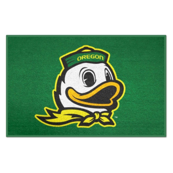 Oregon Ducks Green 2 ft. x 3 ft. Starter Mat Area Rug