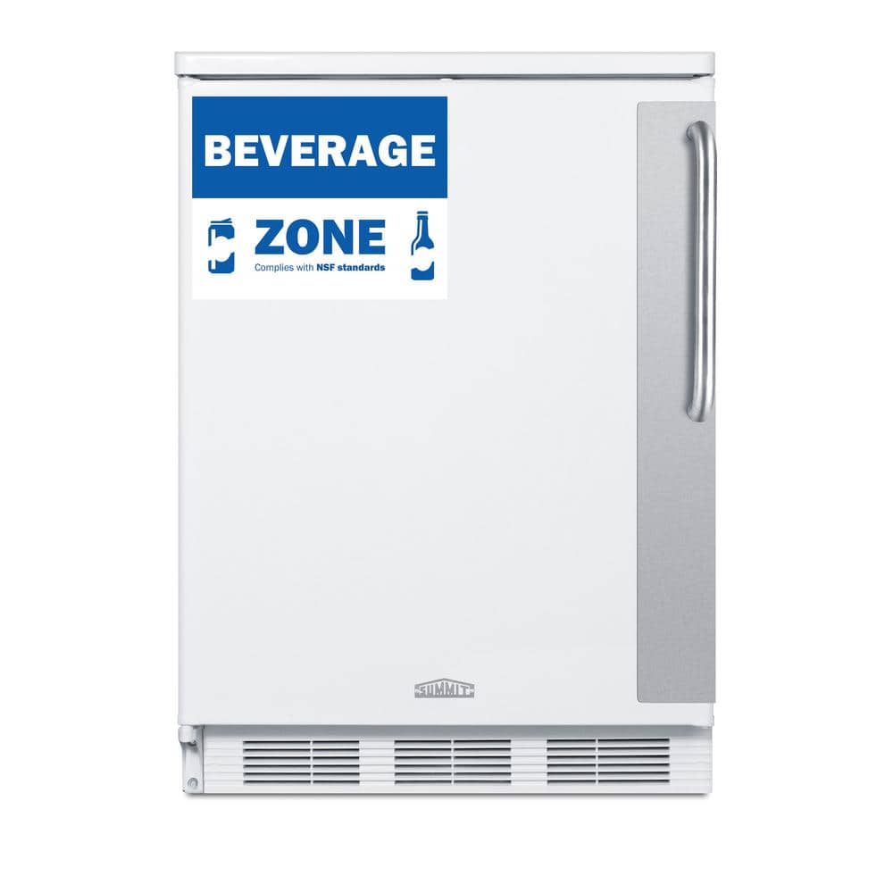 Summit Appliance 5.5 cu. ft. Commercial Refrigerator without Freezer in White