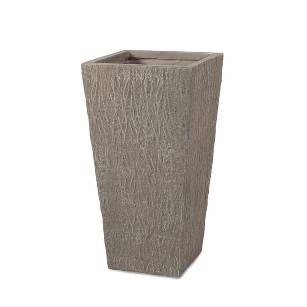 Flynama 16.25 in. Rectangular Planter in Brown（1-Pack） JY