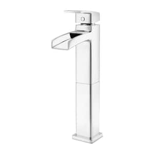 Kenzo Single Hole Single-Handle Vessel Bathroom Faucet in Polished Chrome