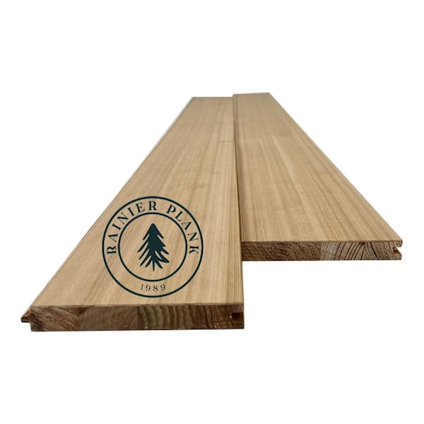 1 in. x 6 in. x 8 ft. Western Red Cedar Vertical Grain Clear Tongue and Groove Board (2-Pack)