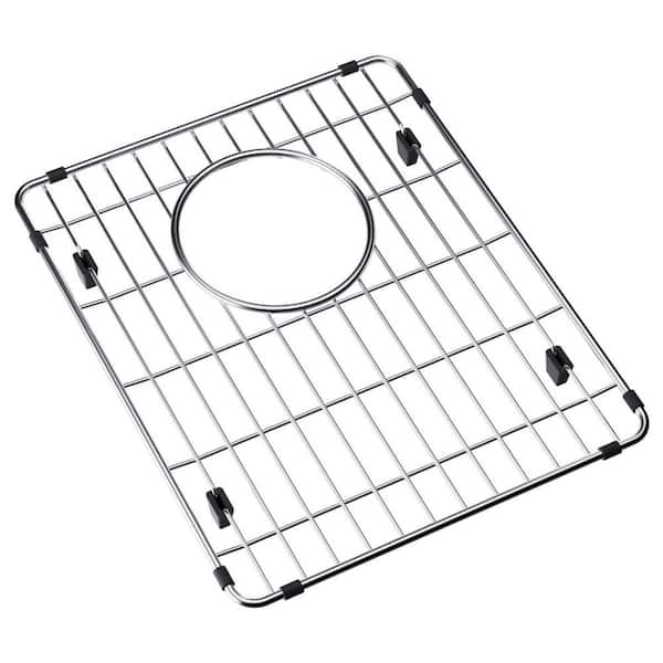 Elkay Fireclay 14.1875 in. x 11.8125 in. Bottom Grid for Kitchen Sink in Stainless Steel