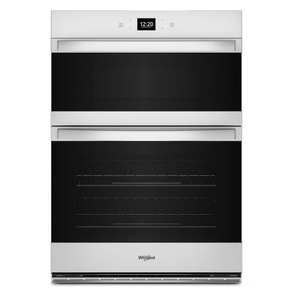 Whirlpool 30 in. Electric Wall Oven & Microwave Combo in. White with Air Fry