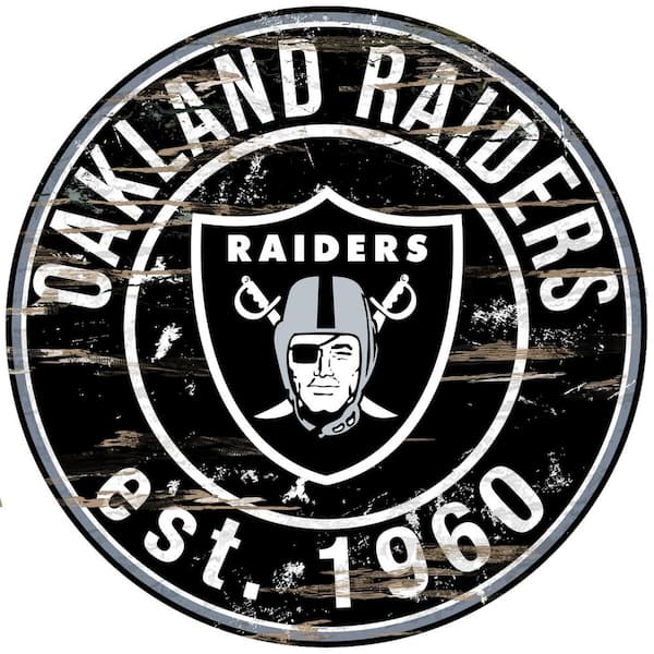 NFL Oakland Raiders The Party Animal Vintage Metal Sign