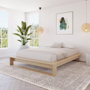 Nexera James Brown Frame Full Size Platform Bed 235488 - The Home