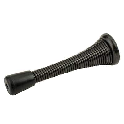 Matte Black Spring Door Stop