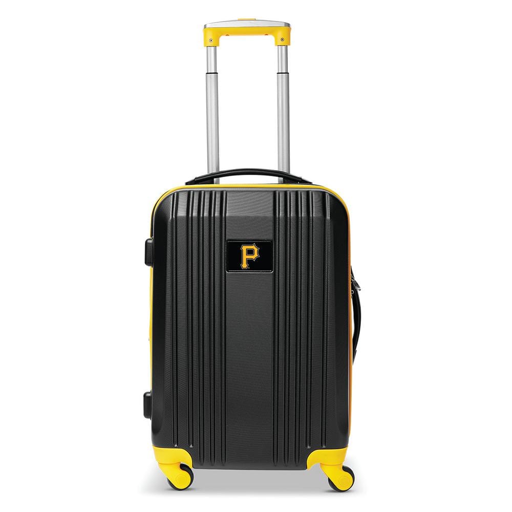 Denco MLB Pittsburgh Pirates 21 in. Hardcase 2-Tone Luggage Carry