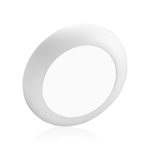 NICOR RSD 8 in. White Selectable LED Flush Mount Downlight
