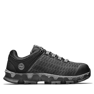 Men's Powertrain Sport EH Athletic Low Work Shoe - Alloy Toe Black Size 10M