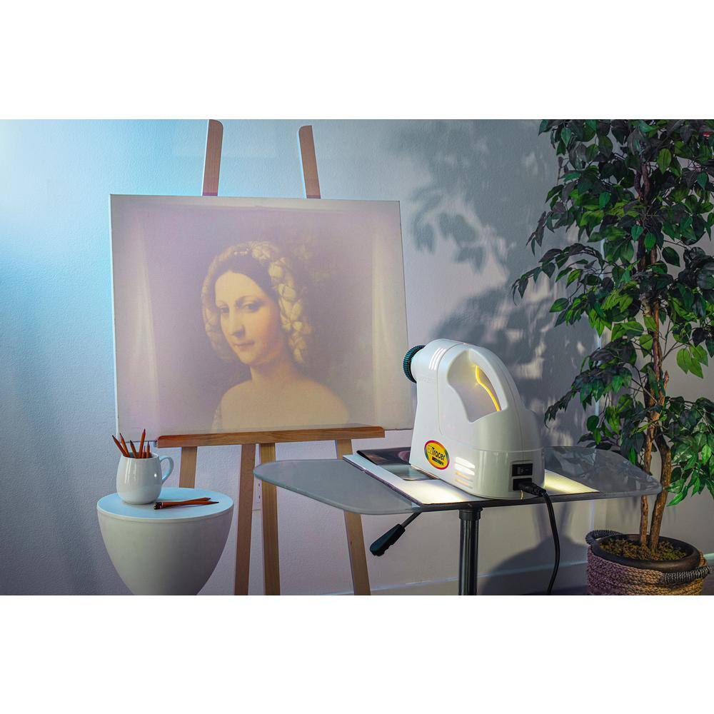 EZ Tracer White Portable LED Art Projector
