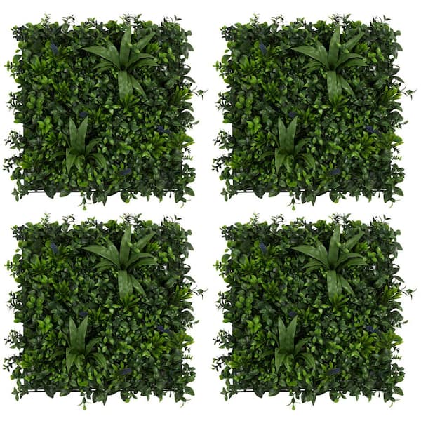 Litton Lane 20 in. sq. Artificial Foliage with Realistic Leaves