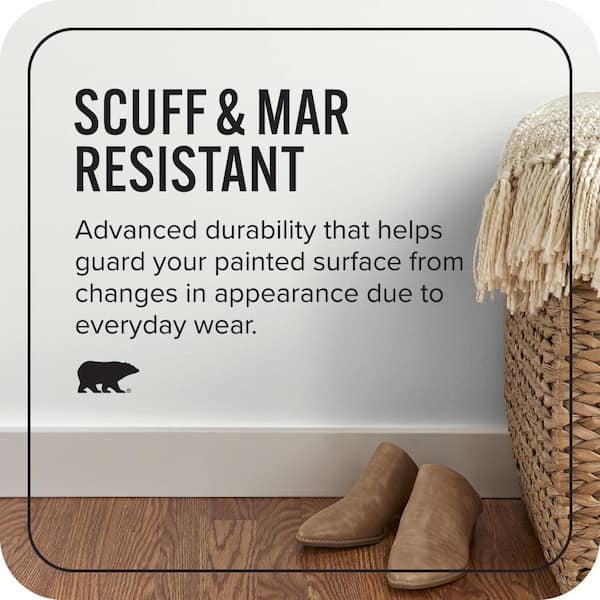 BEHR DYNASTY - 1 gal. #57 Frost Eggshell Enamel Interior Stain-Blocking Paint and Primer