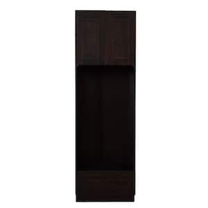 LIFEART CABINETRY Anchester Assembled 18 in. x 96 in. x 24 in. Tall Pantry with 2 Doors in Dark Espresso