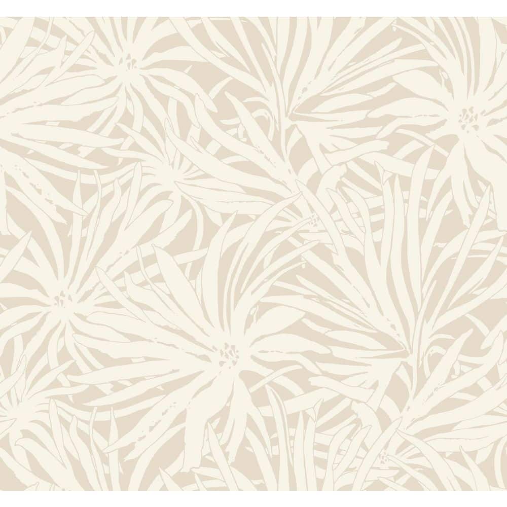 Beige Floral Canopy Linen Non-Pasted Non-Woven Matte Wallpaper price history on PriceWatchPro