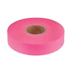 1 in. x 600 ft. Pink Flagging Tape