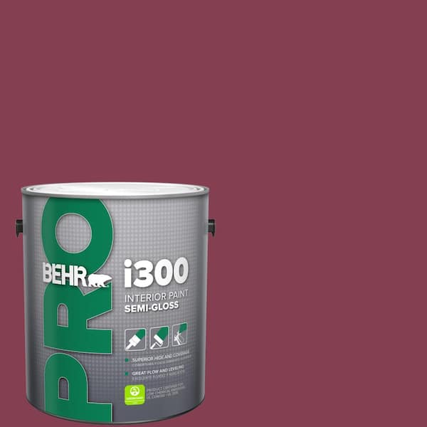BEHR PRO 1 gal. #S-H-100 Exotic Flowers Semi-Gloss Interior Paint