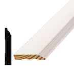 WM 623 9/16 in. x 3-1/4 in. x 144 in. Primed Finger-Jointed Pine Base Moulding Pro Pack (10-Pack)