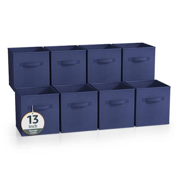 Have a question about Sorbus Storage Cubes with Handles, Navy Blue