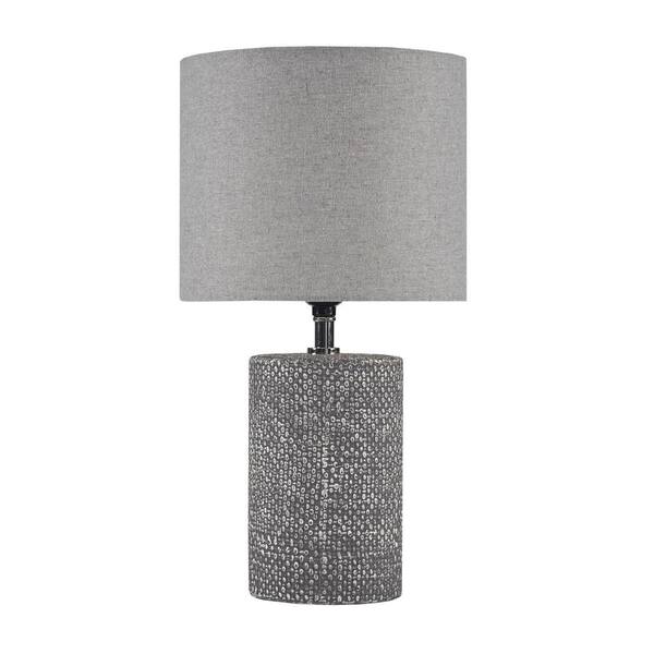 510 Design Bayard 16.34 in. Grey Table Lamp