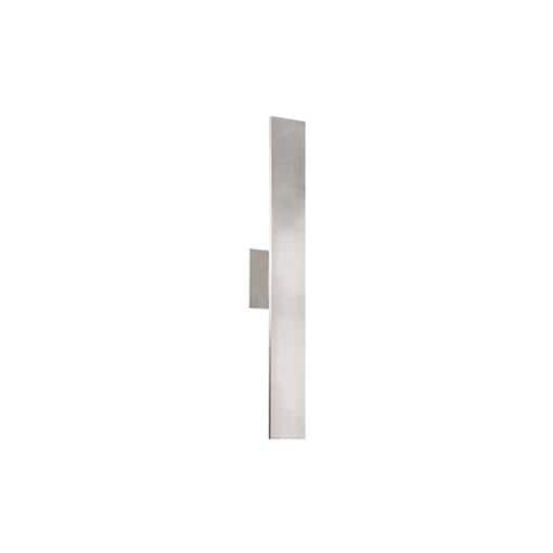 Vesta 28" Brushed Nickel Aluminum LED Wall Sconce