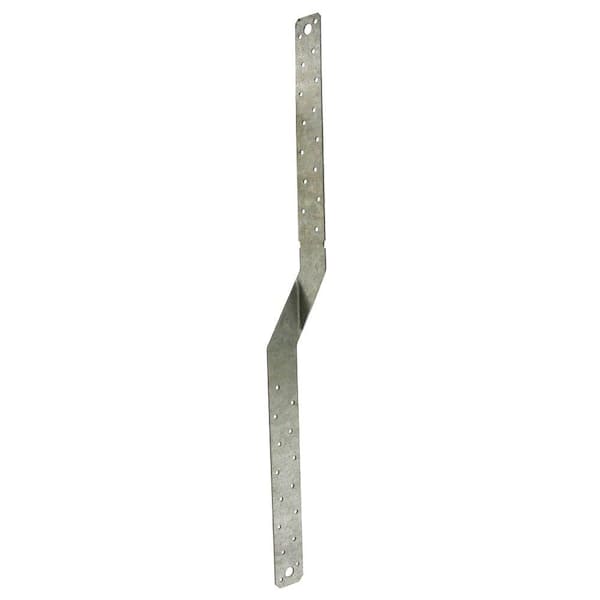 Galvanized Steel Strap H x 1.25 in Simpson Strong-Tie 9 in W 20 Ga 