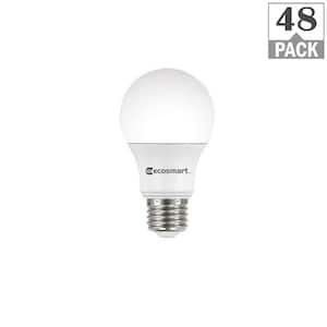 60-Watt Equivalent A19 Dimmable ENERGY STAR LED Light Bulb Soft White (48-Pack)