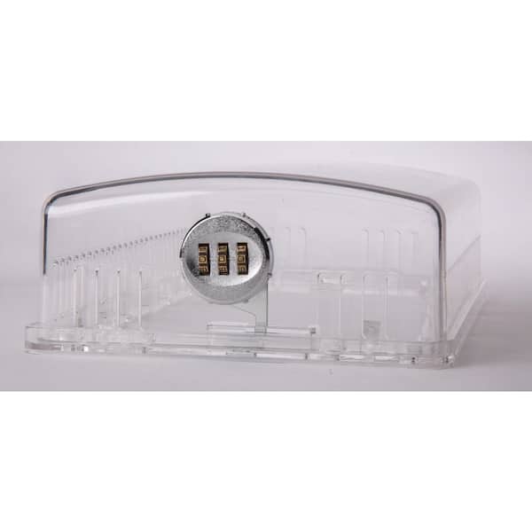 StatGuardPlus - Universal Thermostat Guard Clear with Changeable Code Combination Lock