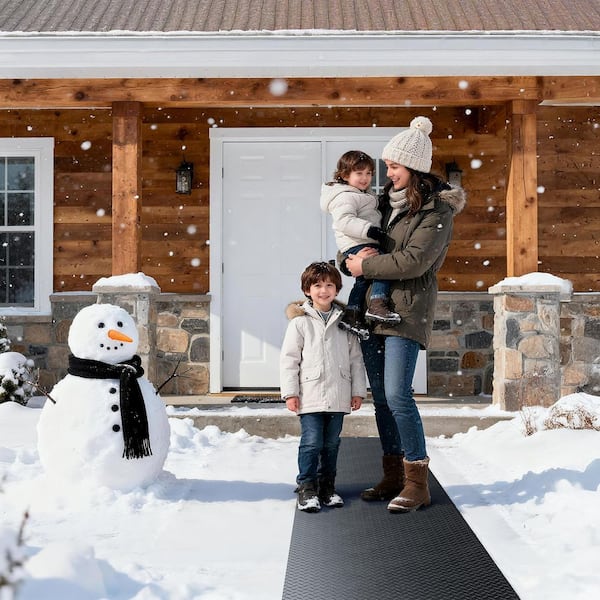 ABORON Heated Snow Melting Mats 10 ft. x 13 in. Outdoor Heated