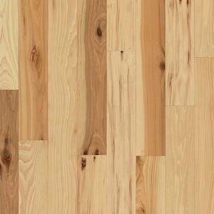 Rustic Hickory Natural 3/4 in. Thick x 4 in. Wide x Varying Length Solid Hardwood Flooring (18.5 sq. ft. / case)