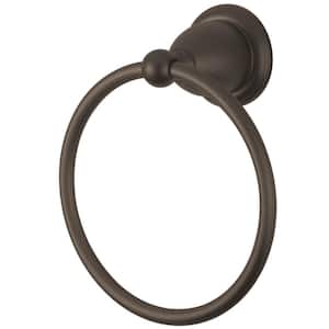Heritage Wall Mount Towel Ring in Oil Rubbed Bronze