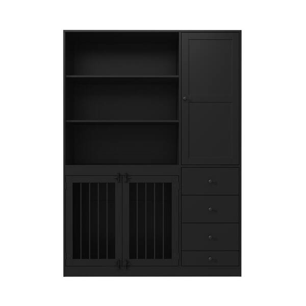 WIAWG Large Dog Crate Storage Wooden HeavyDuty Dog Crate