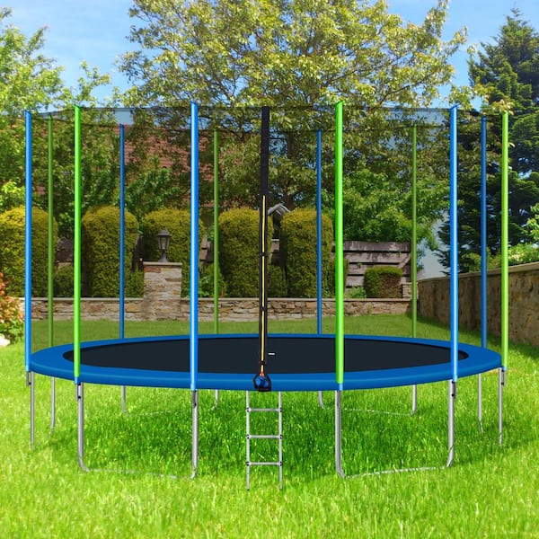 Outdoor Trampoline - Galvanized Steel Frame - Gorilla Gadgets