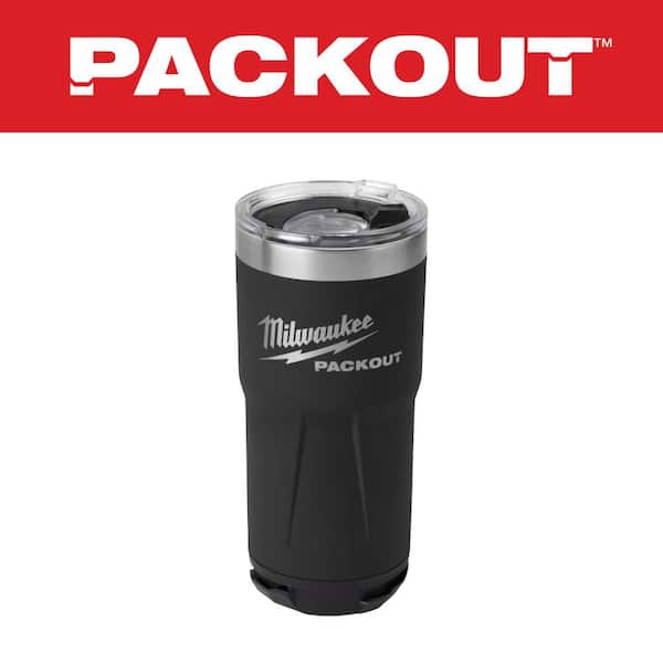 PACKOUT Black 20 oz. Tumbler