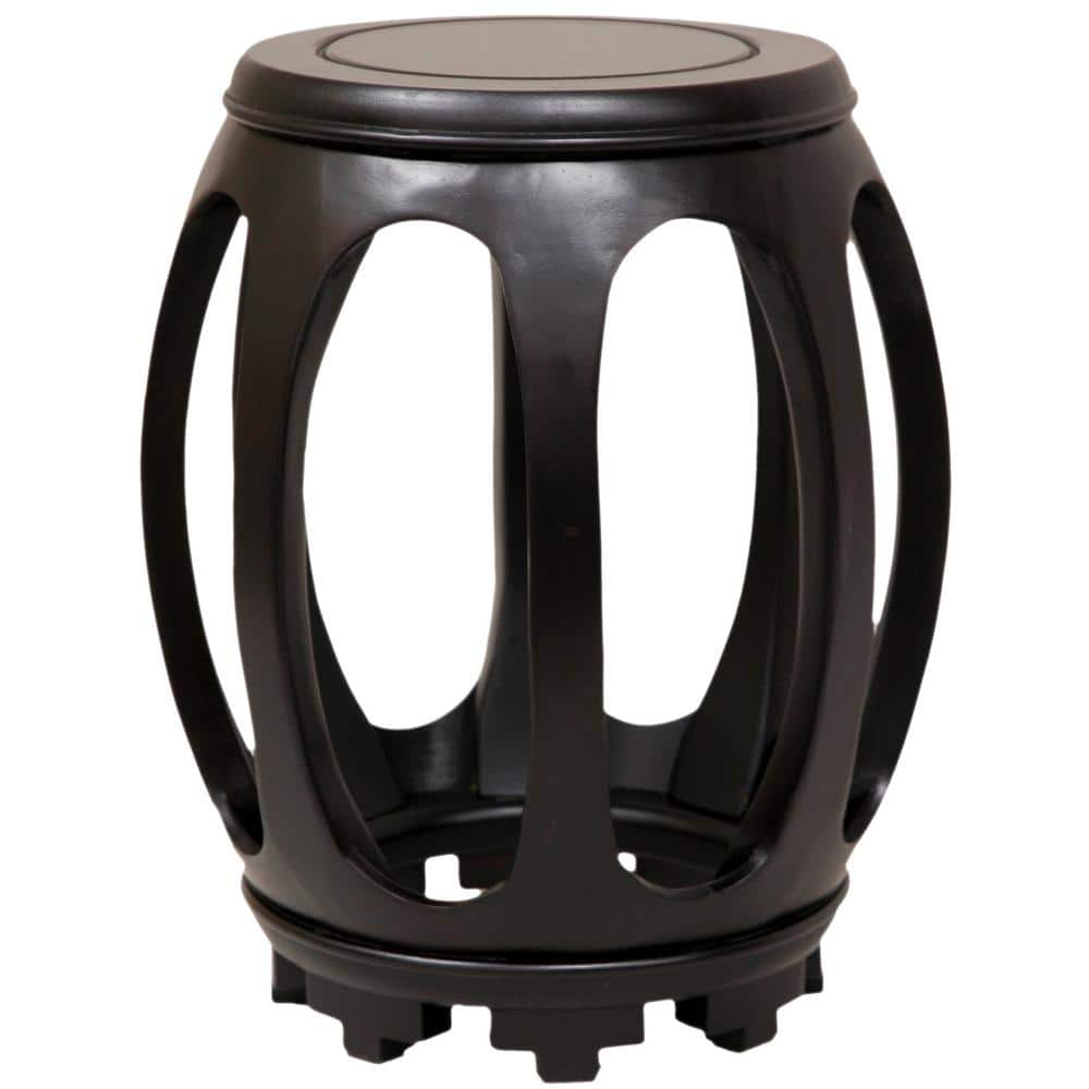 Oriental Furniture Rosewood Circular Stand, Rosewood color, base