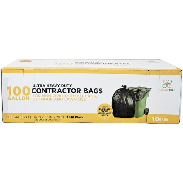 Contractor Bags 3 Mil-Contractor Trash Bags