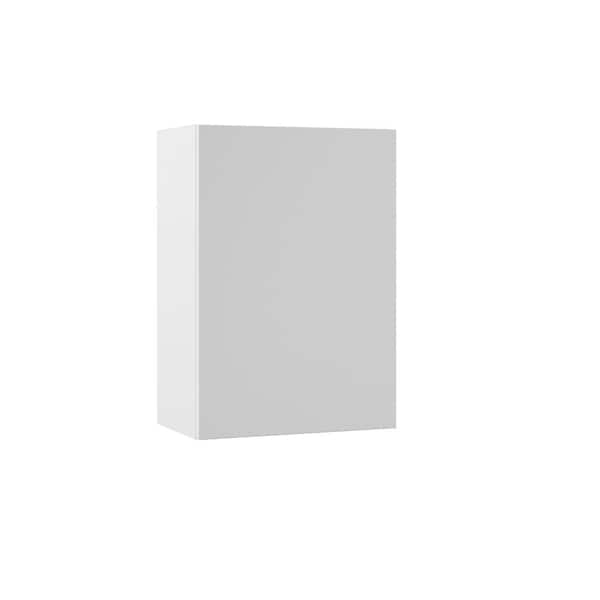 Hampton Bay Designer Series Edgeley Assembled 21x30x12 in. Wall Kitchen Cabinet in White