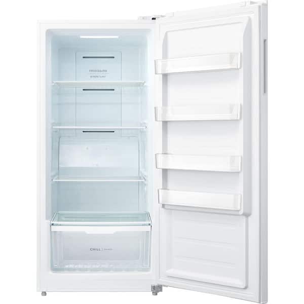 15 Cu. Ft. Automatic Defrost Upright Freezer in White