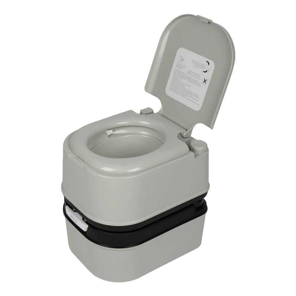 Winado 20 L Portable Removable Flush Toilet with Double Outlet ...