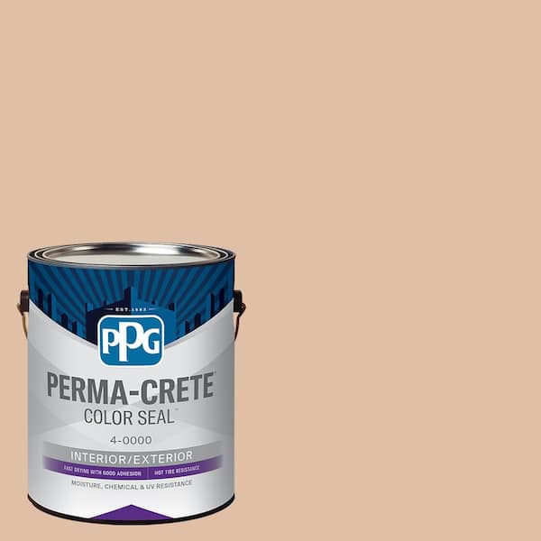 Color Seal 1 gal. PPG1082-4 Weathered Sandstone Satin Interior/Exterior Concrete Stain